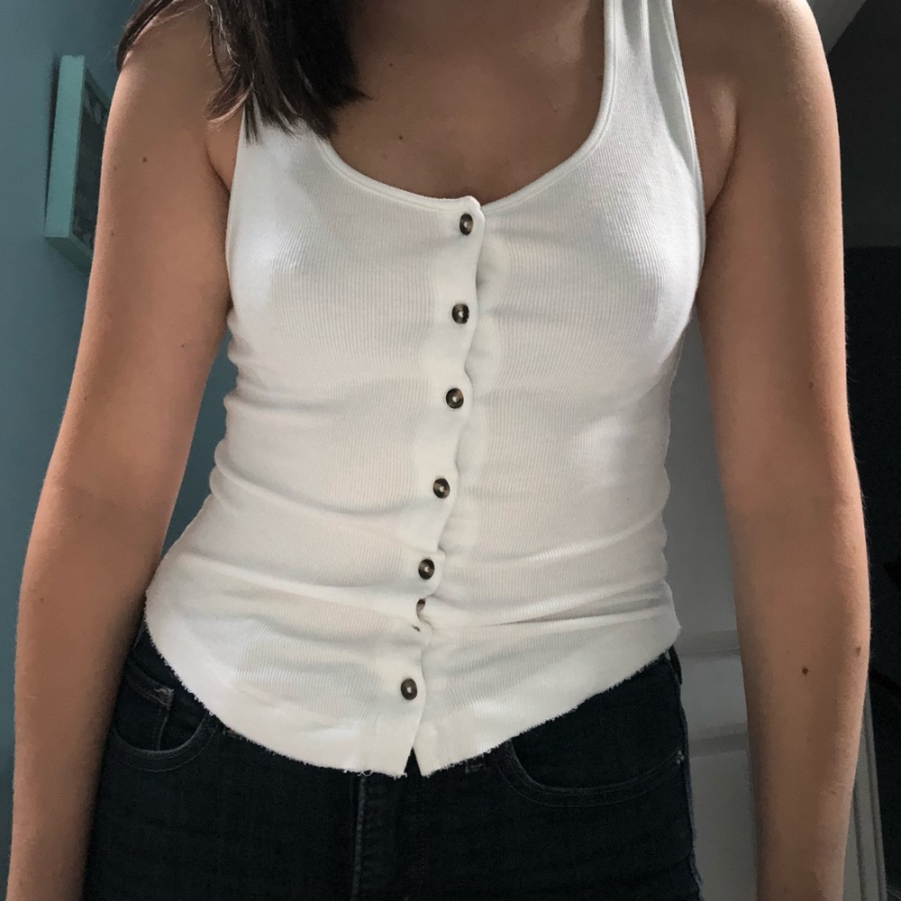 White Tank Top